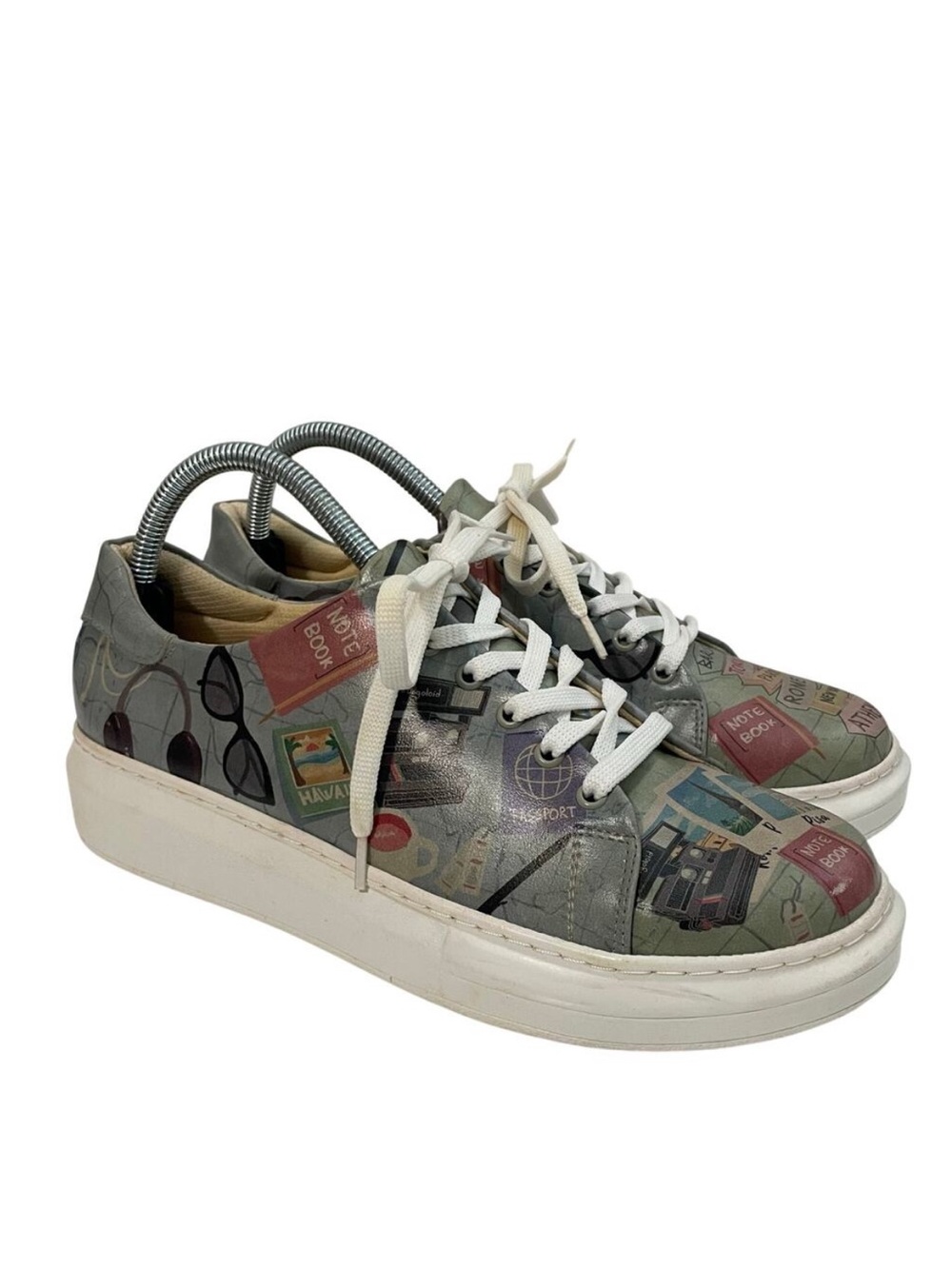 Women's DOGO Myra Sneaker Size 9 EU 40 Multicolor Vegan Leather Slip Resistant